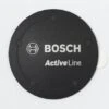BOSCH Logo-Deckel Für Designdeckel Der Antriebseinheit Für E-Bikes Der Active Line Schwarz