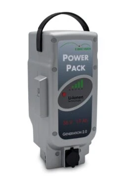 E-Bike Vision Powerpack Für Panasonic 36 V Deluxe 612 Wh Sitzrohrakku