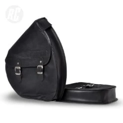 Ruff Cycles - Handgefertigte Satteltasche-Links Einzeln "Slim"